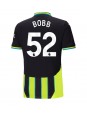 Billige Manchester City Oscar Bobb #52 Bortedrakt 2024-25 Kortermet